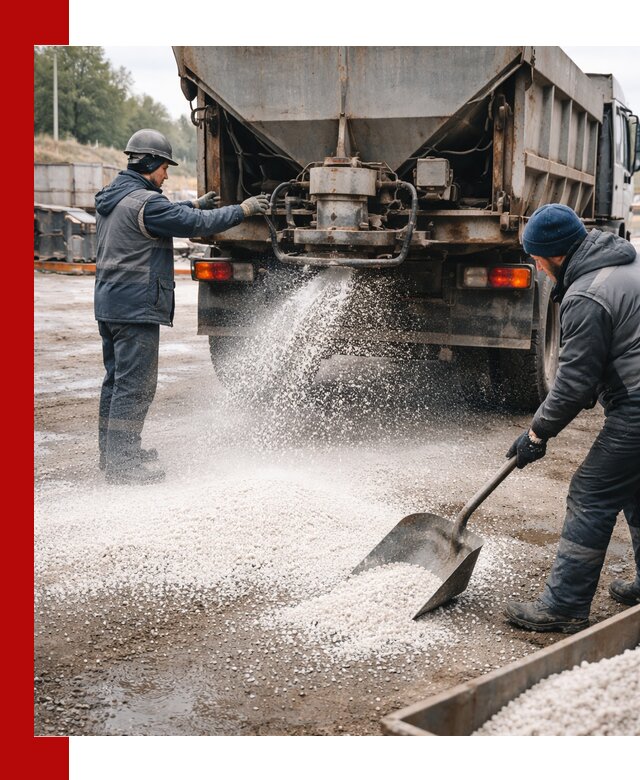 Доставка и продажа хлористого кальция в Сосногорске