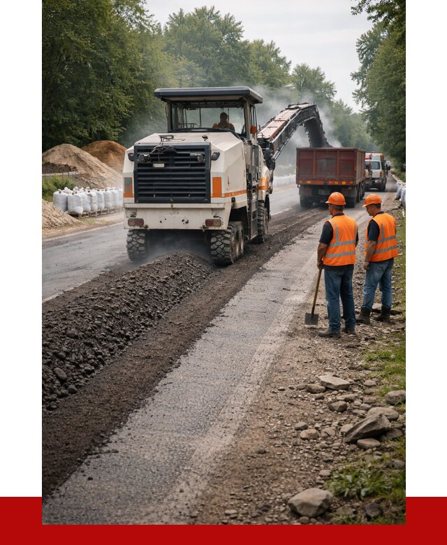 Фрезерованный асфальт в Сосногорске от 2270 р./куб. | ПРОНЕРУДСно