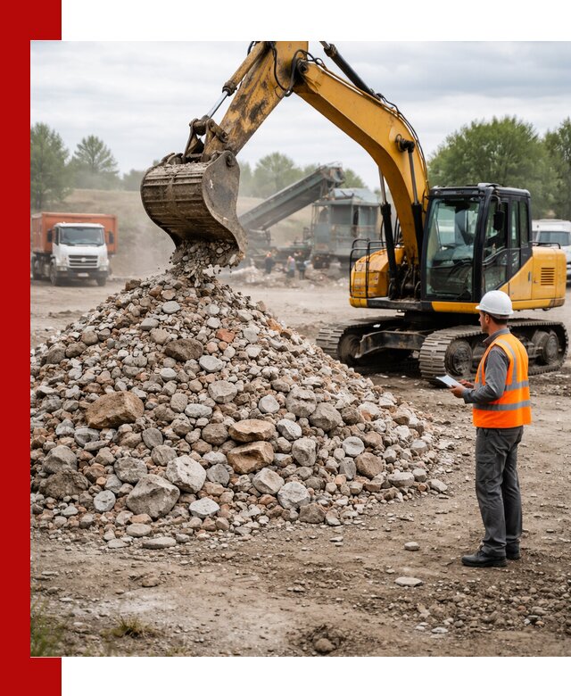 Доставка и вывоз строительного боя в Сосногорске