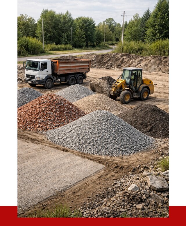 Вторичные материалы для отсыпки в Сосногорске от 4333 р. | ПРОНЕРУДСно