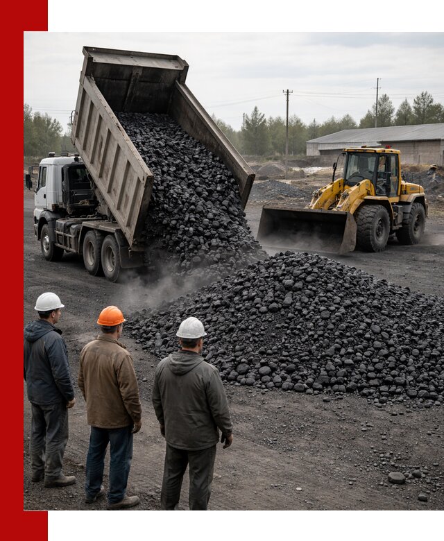 Доставка угля антрацита в Сосногорске с самосвалами и погрузкой