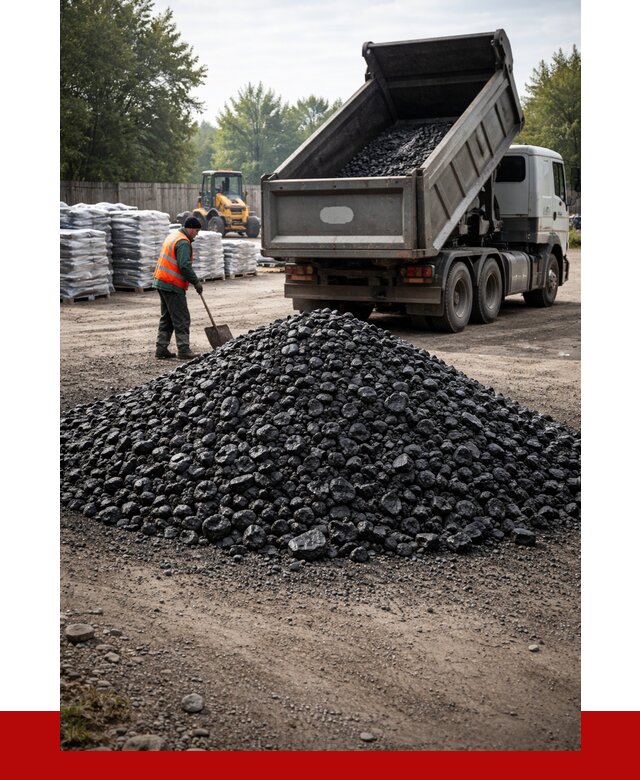 Купить уголь орех в Сосногорске с доставкой от 7737 р. | ПРОНЕРУДСно