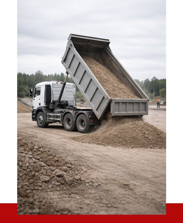 Доставка самосвалом 15 кубов в Сосногорске от 6705 руб. | ПРОНЕРУДСно