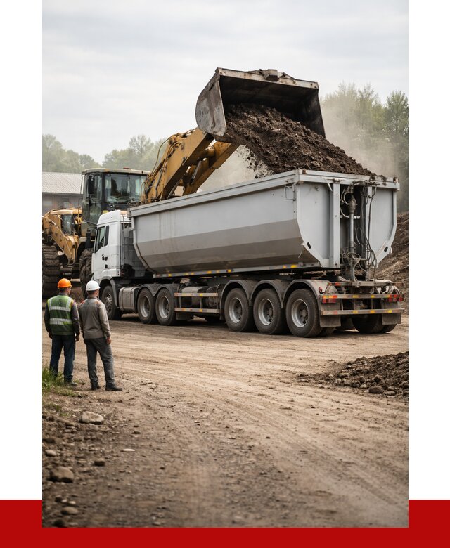 Аренда Тонар 40 тонн в Сосногорске от 6705 руб. в сутки | ПРОНЕРУДСно