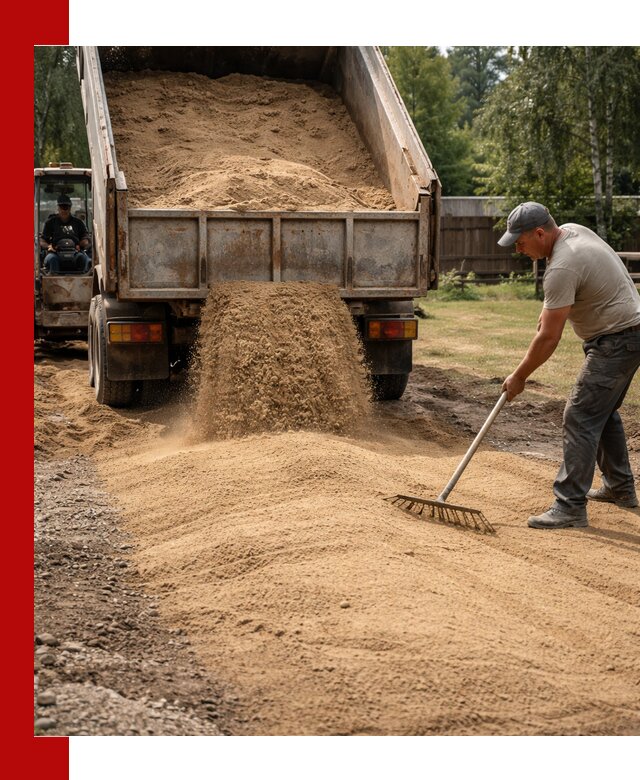 Отсыпка участка песком в Сосногорске быстро и качественно