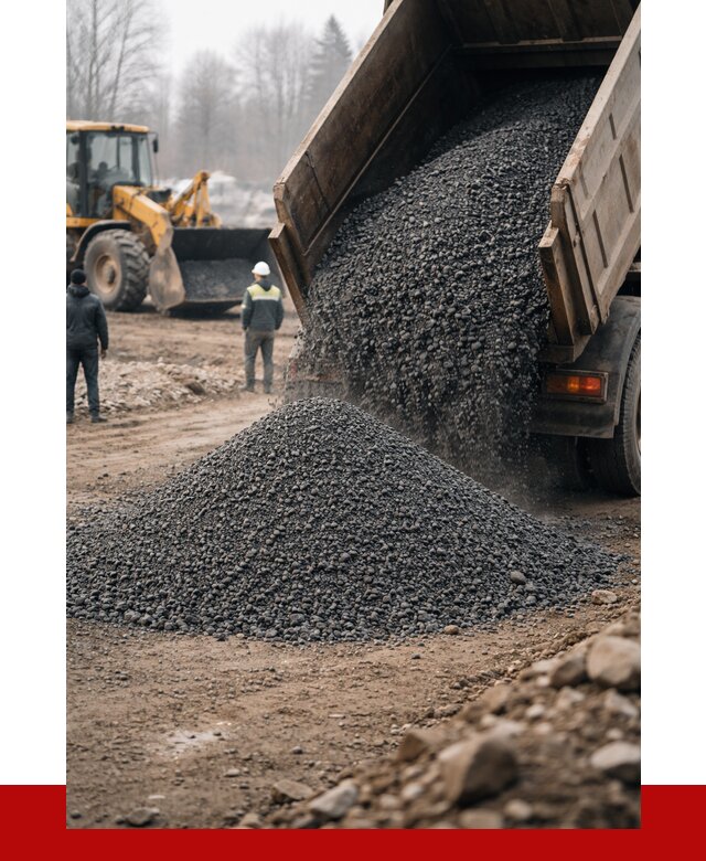 Асфальтовая крошка в Сосногорске с доставкой от 1857 р. | ПРОНЕРУДСно