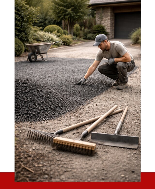 Асфальтовая крошка для двора в Сосногорске от 4333 р. | ПРОНЕРУДСно
